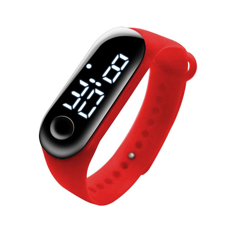 Trendy Fashion Waterproof Sports Electronic Watch, Male And Female Students Mountaineering Outdoor Led Wrist Watch