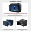 Magnetic Quick Release Cover for Camera LCD Screen with Sun Shade and Protector Foldable Lightweight Outdoor Photography Accessory