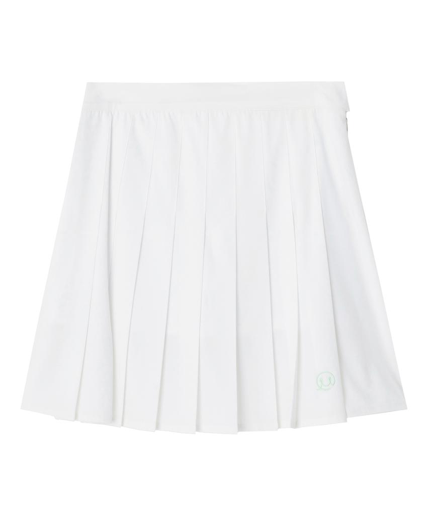 MAYOL Pleated Skirt_White