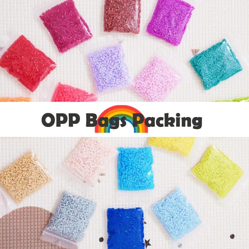 Non-Toxic 350Pcs/Color 5Mm Iron Beads Pixel Art Kit 6Color Black White For Kid Hama Perler Bead Diy Puzzles Gift Children Toys