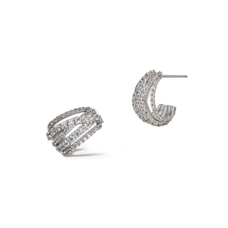 

TANI by MINETANI Harper Layer Small Earring white