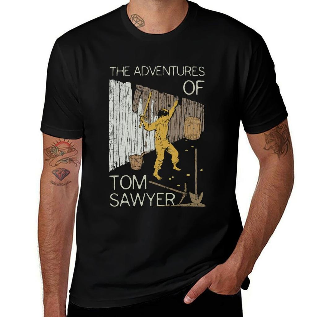 Books Collection Tom Sawyer Tshirt Halloween Theme Tshirt