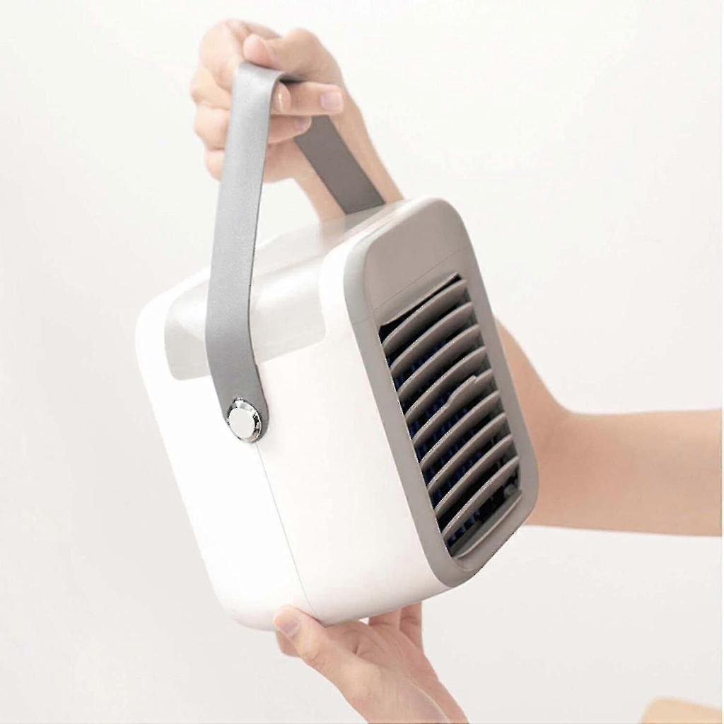 Qinux Airgo Mini Ochlazovač vzduchu Přenosný Ochlazovač vzduchu Ventilátor Klimatizační Jednotka Chladič Čistič Stůl Ložnice Pracovna,hw
