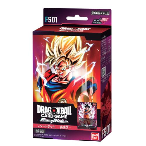 

BANDAI Dragon Ball Super Card Game Fusion World Start Deck Son Goku FS01