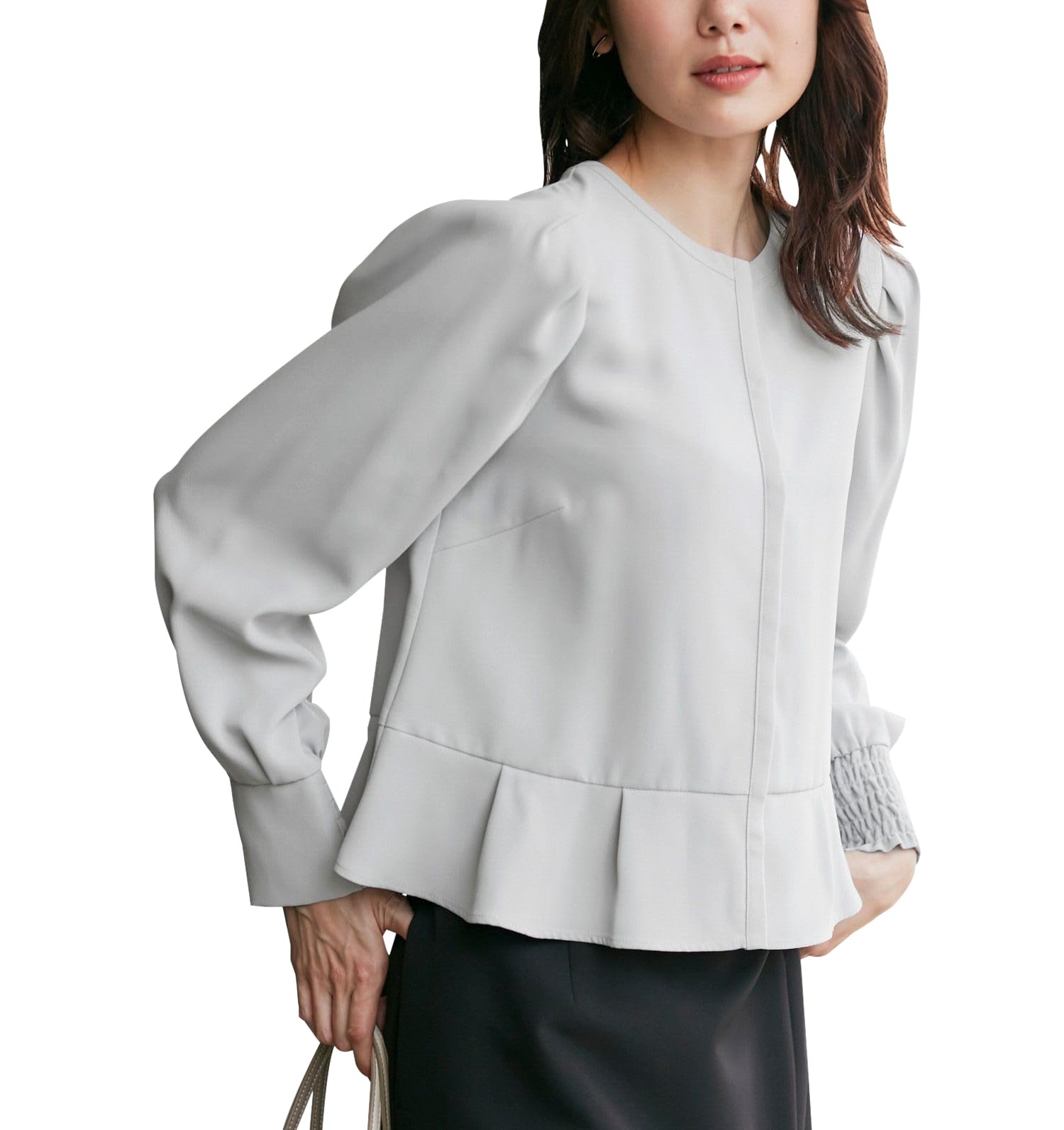 

ROPE PICNIC Blouse EXCLUSIVE Blouse in SAX that can be worn as a [WEB COLOR SAX] Women s (48) cover-up