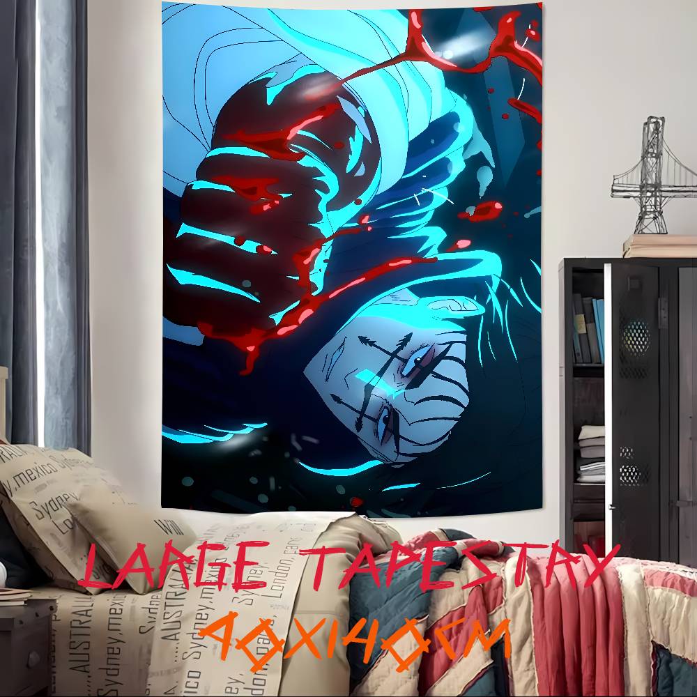 Popular Anime Cool Choso Tapestry Decoration Bedroom Dormitory Background Cloth Holiday Home Party Living Room Club Tapestry