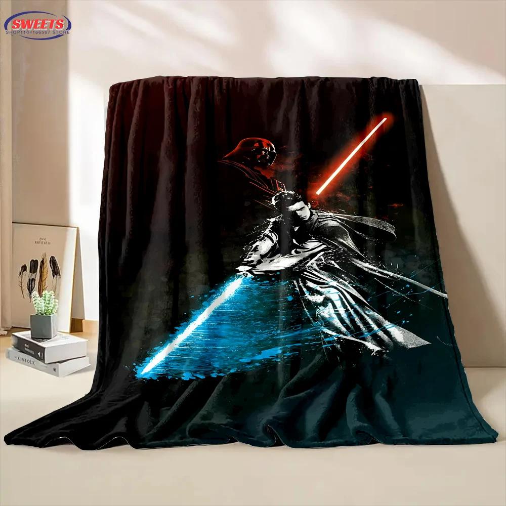 3D Printing Darth Vader Blanket,Warm and Cozy Flannel Blanket,Sofa Bedroom Office Leisure Nap Cover Blanket,Children's Nice Gift