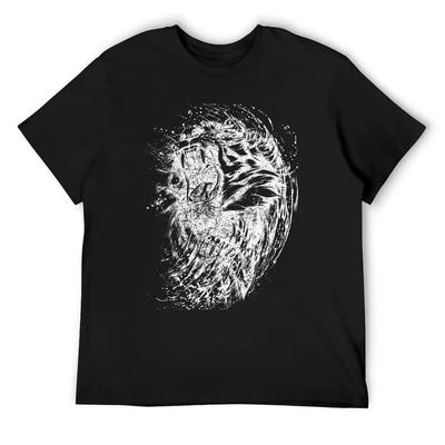Roaring Lion T-Shirt Tshirts Personalised Street Wear Anime Tees Men's T Shirts