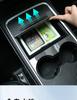 Eco-Friendly Double-Layer Armrest Storage Box for Tesla Model Y Center Console