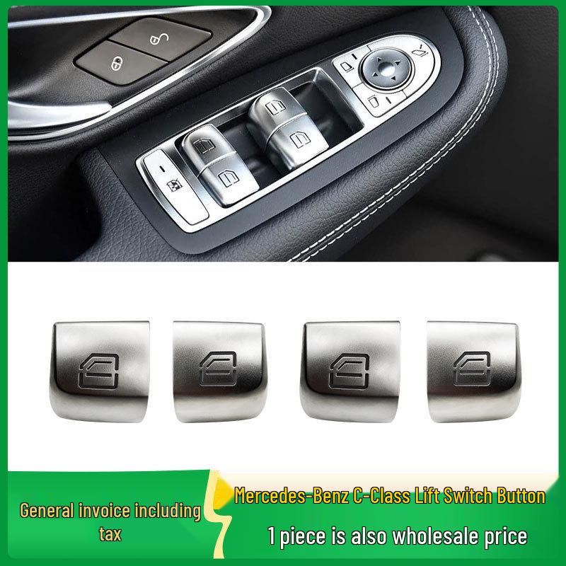 Premium Glasheberschalter für C-Klasse GLC W205 W253: Originaler Auto-Fensterknopf