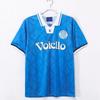 Retro Napoli Club Fußballtrikot Kurzarm Unisex Streetwear Lässig Hip Hop Stil