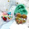 Love Kiss Bear Shaped Silicone Mold Home Wedding Decoration Supplies Baking Props Cookies Chocolate Kitchen Utensils Mould