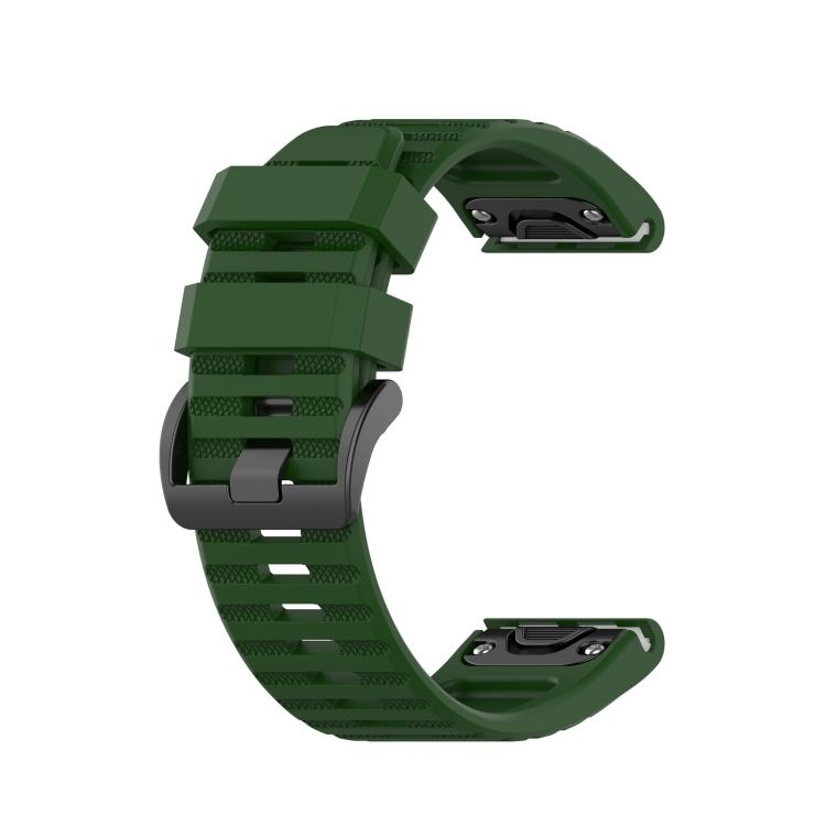 For Garmin Fenix 3 26mm Silicone Watch Band