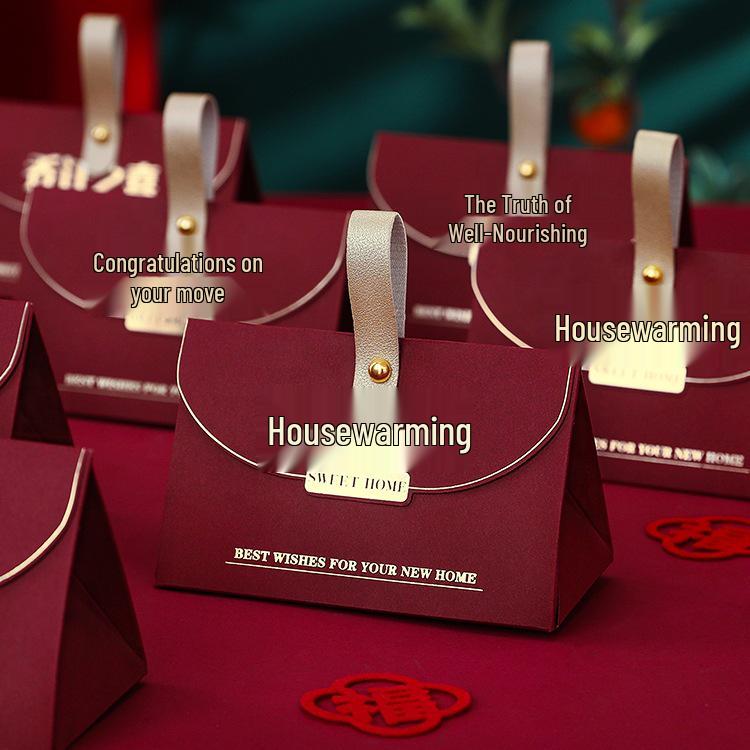 Creative Candy Box for Housewarming and Return Gifts - Handbag Souvenir Packaging
