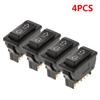 4Pcs Car Power Door Lock/Power Window Rocker Switches 5 Pin 12V Cars  Universal