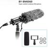 Professional BY-BM6060 XLR Noise Reduction Microphone Super-Cardioid Shotgun Condenser Microphone for DSLR Camcorder Film Making TV Program Interview