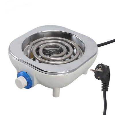 Bärbar elektrisk spis 500W Enkel användning Säker Bred tillämpning Bärbar elektrisk brännare