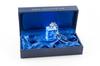 Azawakh, Tuareg Sloughi - Crystal Key Ring with Dog Photo, Illuminated Key Ring, Unique Gift by Art-Dog Brand