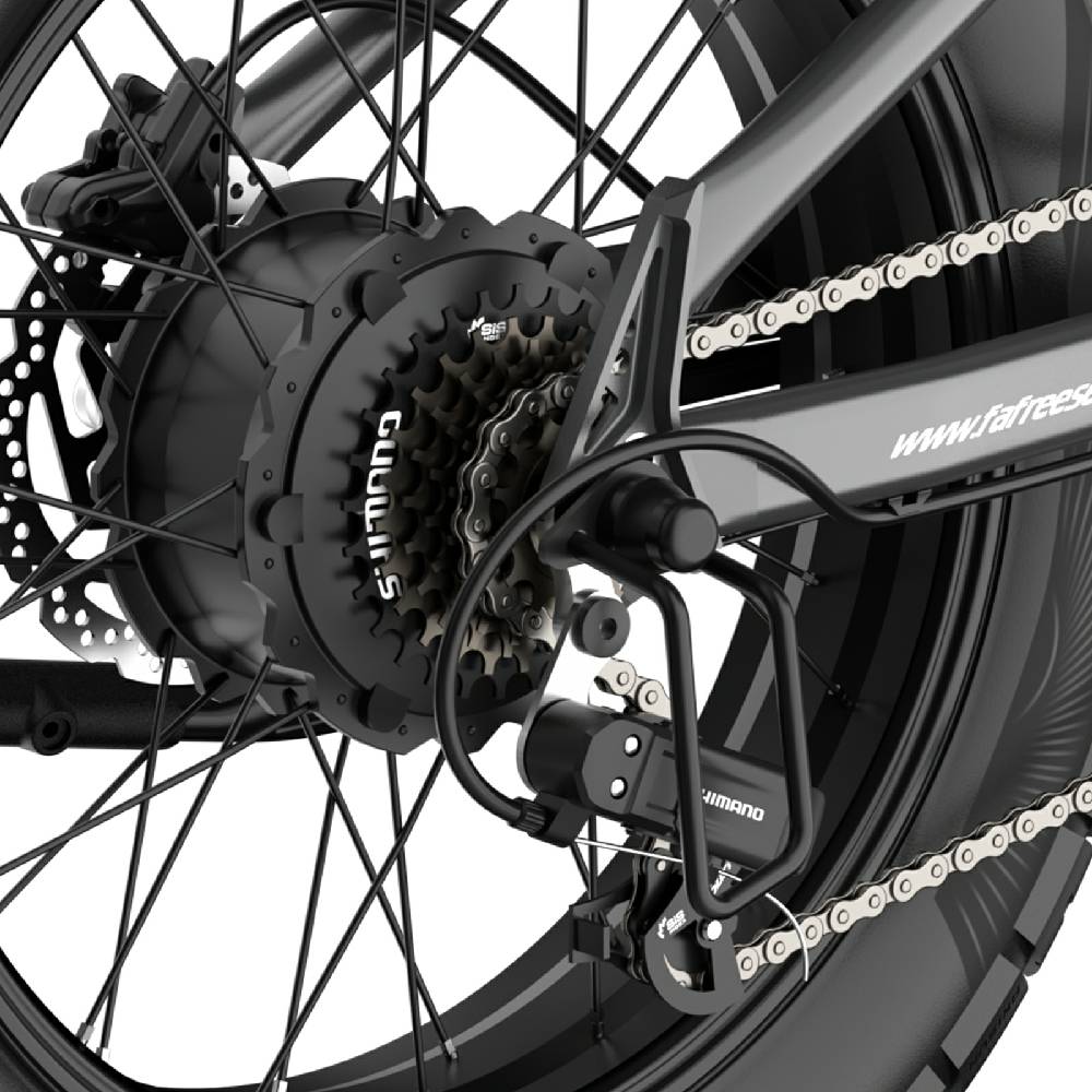 Electric Bicycle Fafrees F20 Ultra 20" Fat Tire 750W Motor Dual Hydraulic Brake 48V 25AH All Terrain Adult Electric Bike 7 Speed