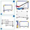 Kids' Portable Foldable Sports Goal: Indoor/Outdoor Soccer, Ball Hoop, Ice Hockey Net Toy