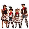 Halloween Costumes, Boy and Girl Cowboys, Shows, Adult Children's Parent-child Performance Suits