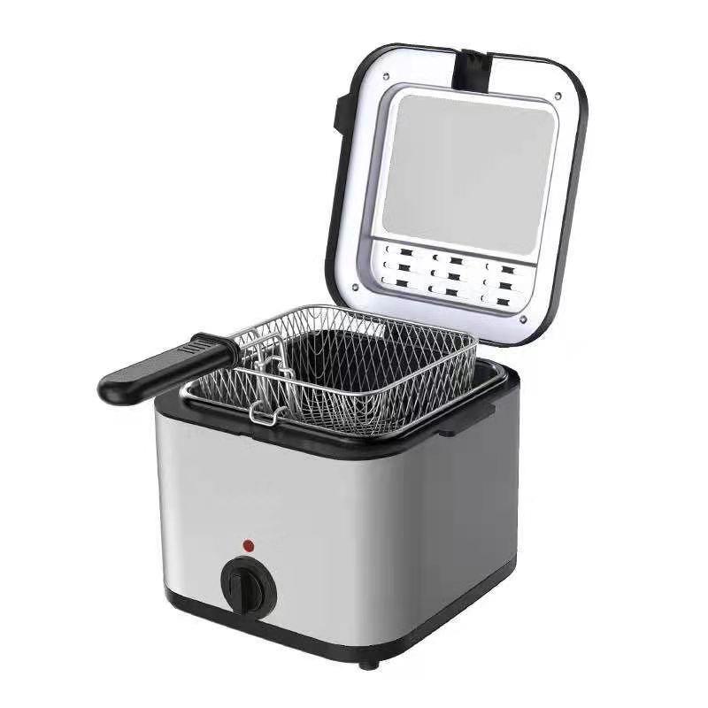 

Large Capacity Household Electric Deep Fryer for Fried Chicken, Cutlets, and French Fries EU Standard - 220V
