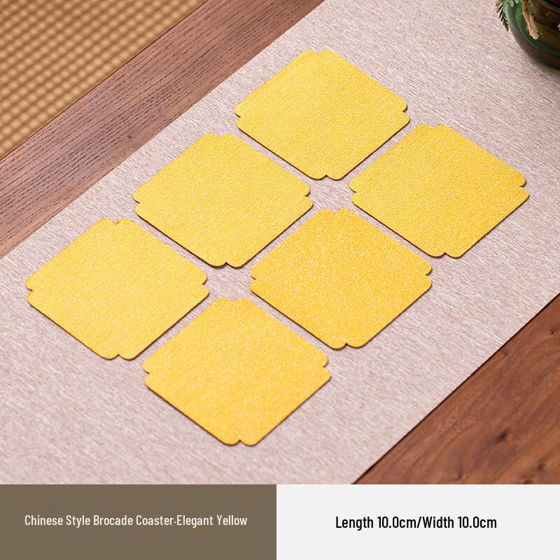 Zhinianhua Zen Style Double-Sided Tea Coaster Set
