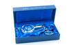 Azawakh, Tuareg Sloughi - Pendant with a Photo of a Dog, Crystal Key Ring In a Gift Box, a Unique Gift by Art-Dog