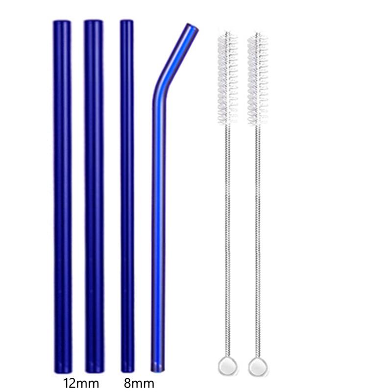 

12 мм багаторазова скляна соломинка. Екологічно чисті соломинки для пиття. Чайні соломинки для смузі. Молочні коктейлі. Напої. Бар, аксесуари для вечірок.