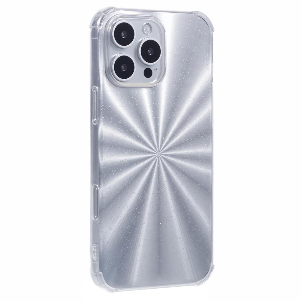 For iPhone 16 Pro Max Case Shockproof Flexible TPU Phone Cover with Card Paper