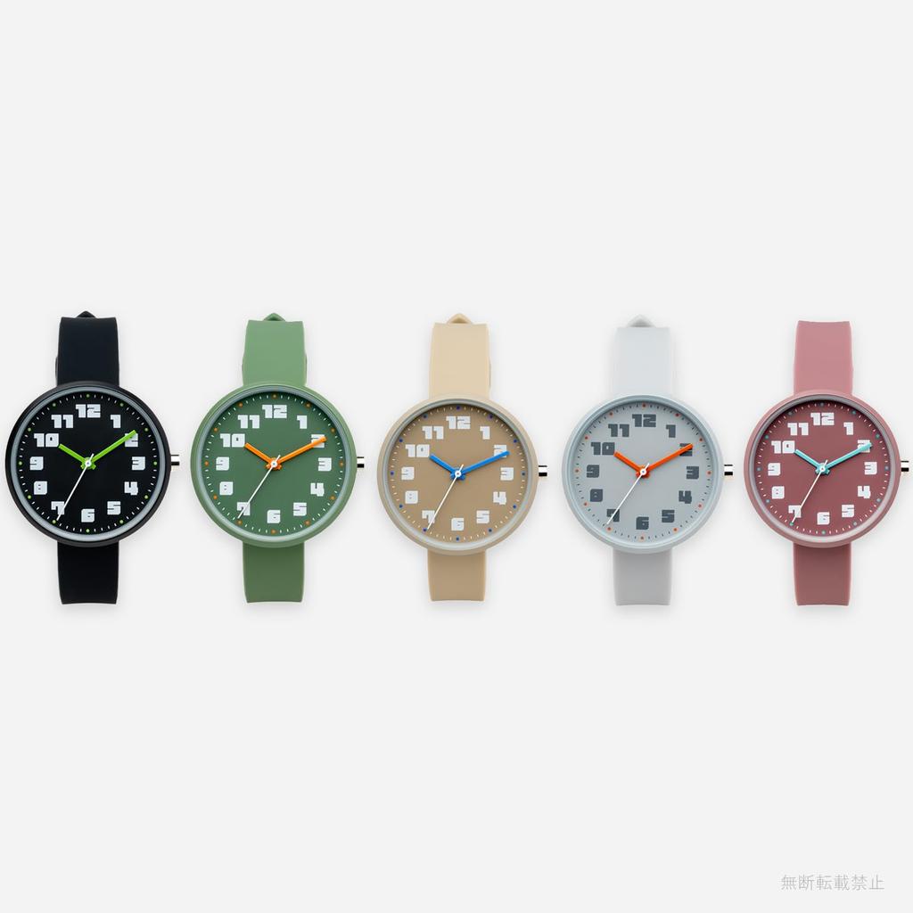 FIELD WORK Corlo Analog Silicone Belt Casual Style Simple Cute Casual Daily Use Beige YM133-2 BE
