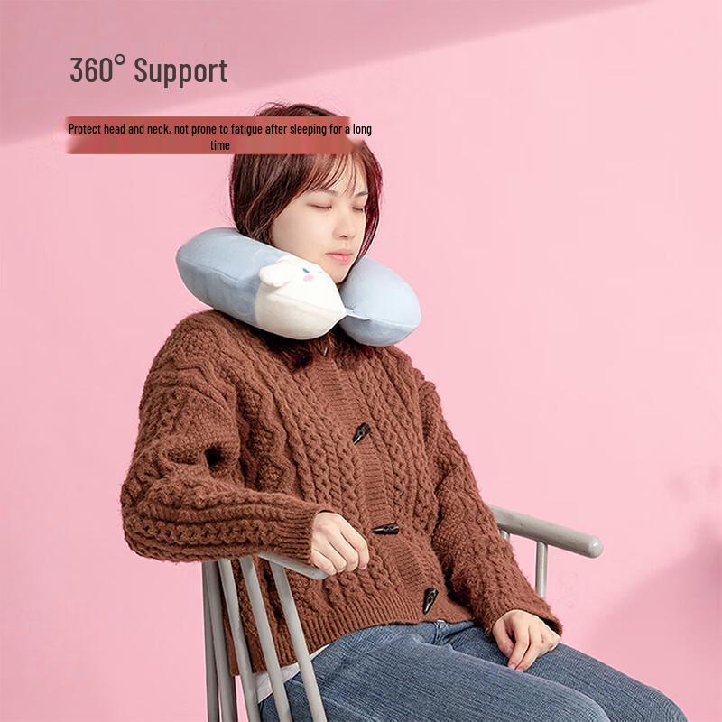 MINISO Cinnamoroll Memory Foam U-Shaped Neck Pillow