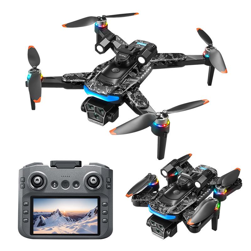 Cross-border A14 Drone: 4.5-Inch Brushless, Screen Controlled, Obstacle Avoidance, Optical Flow, HD Aerial Photography, Remote Controlled.