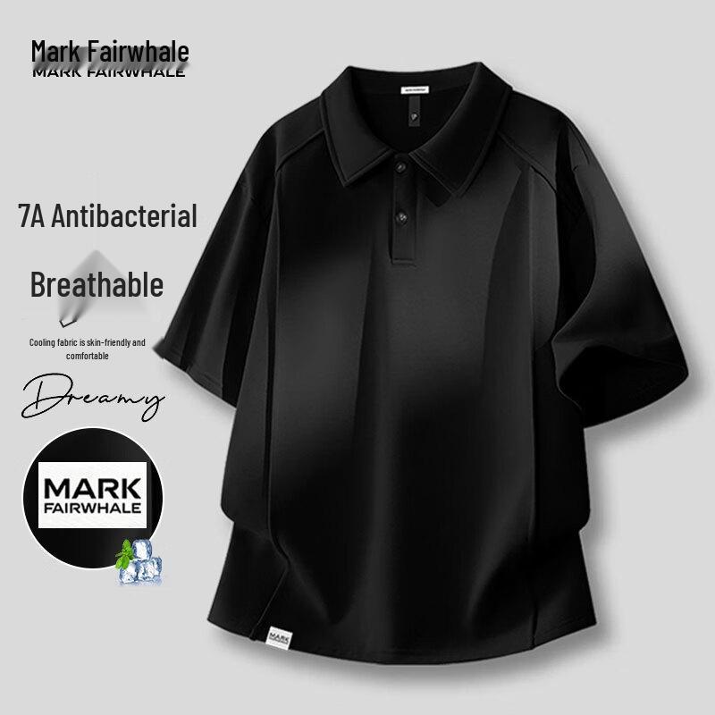 

MARK FAIRWHALE Men s Ice Silk Polo Shirt 2XL