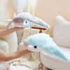 Cute Cartoon Devil Ray Plush Toy Realistic Manta Ray Stuffed Pillow Cartoon Sea Animal Soft Doll Birthday Gift