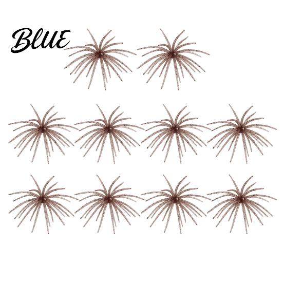 Elastic Soft Baits for Saltwater Floating Sea Urchin Lures, Highly TPE Bionic Fishing Baits, Bass Flexible Realistic Tentacles Lures Trout Bluegill