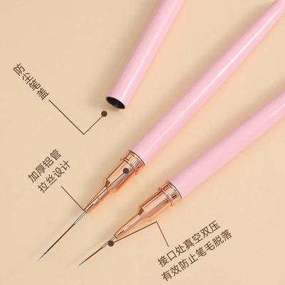 Minaqi Feiner Nail Art Liner Stift zum Malen und für Blumenzeichnungen.