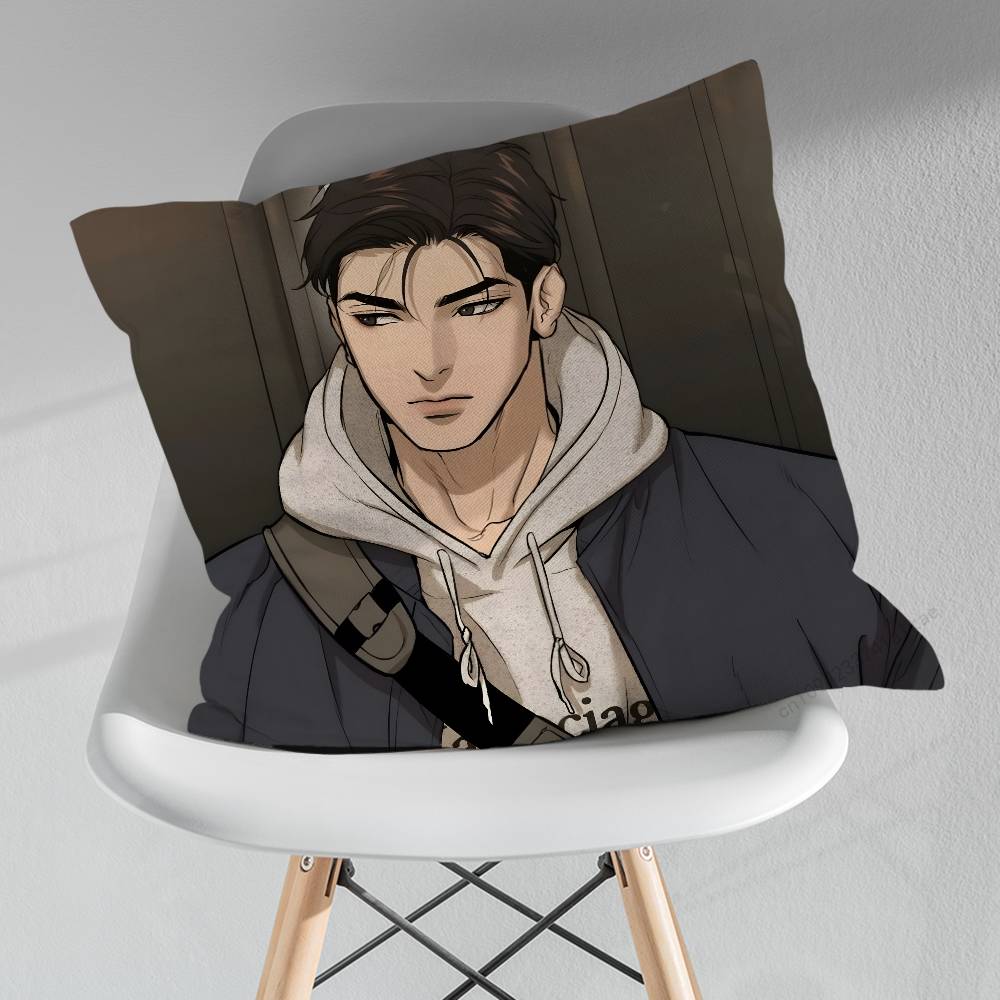 Comics JJoo JJaekyung Various Sizes Square Pillow Case For Car Home Bedchamber Decor Birthday Gift