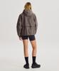 New Balance Nbnag3W822 / Women Allday Hooded Windbreaker (Chocolate)