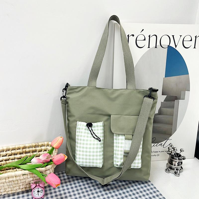 Internet celebrity women's bag 2025 new shoulder bag Korean version fashion messenger bag student tutoring bag