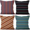 4Pcs Linen Throw Pillow Covers 45X45Cm Soft Decorative Cushion Cases For Sofa Bedroom Living Room Home Decorzippered Pillowcases