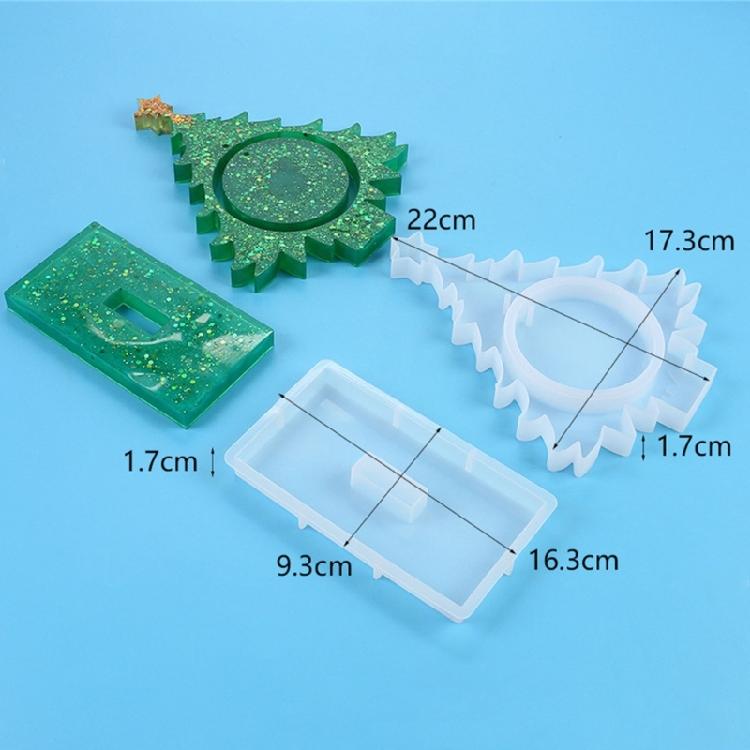 Versatile Silicone Molds Resin Casting Mold Craft Moulds Christmas Ornament Mold