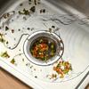 Stainless Steel Kitchen Sink Filter Garbage Food Residue Hair Catcher Sink Dishwasher Hopper Anti Clog Drain Filter Kitchen Bathroom Accessories