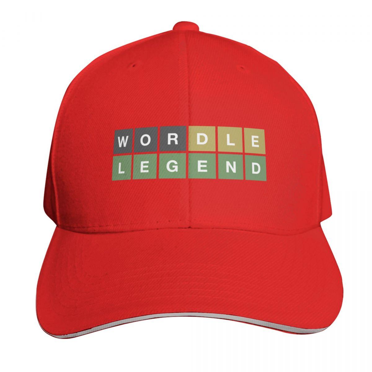 Wordle Legend (Wordle Style) Baseball Cap fishing caps Unisex New In Hat hard hat Military Tactical Cap Unisexs Caps Womens
