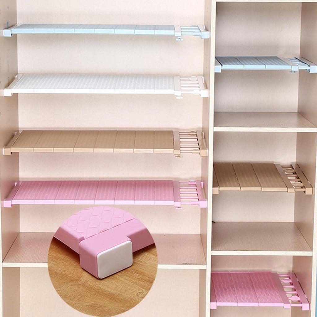 Adjustable Closet Organizer Storage Shelf Wall Mounted Kitchen Rack Wardrobe Shelves Cabinet Holders