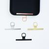 2 Men's and Women's Universal Mobile Phone Lanyard Patch Metal Safety Ultra-thin Mobile Phone Strap Accessories