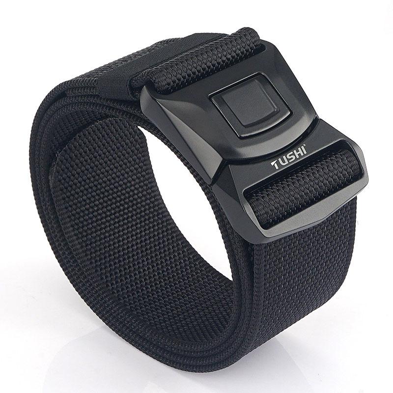 Neuer Taktischer Outdoor-Klettgürtel mit Schnappverschluss für Herren