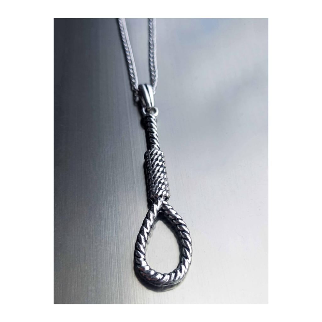 Men's Necklace With Rope Figure