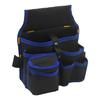 Electrician Tool Pouch Adjustable Buckle Belt Multi-Pocket Organizer Tool Storage Bag for Electricians Handymen Work