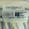 UGO COLELLA Striped Pattern Long sleeve Button down Linen shirt S Men's Used